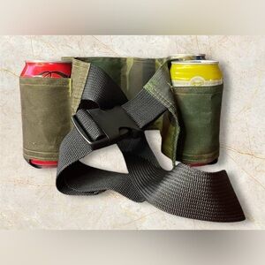 Camo 6-Can Beer Soda Belt